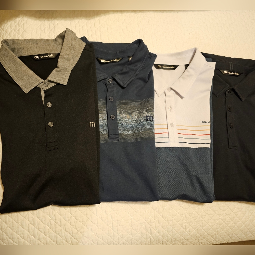 4 Travis Mathew Golf Shirts XXL